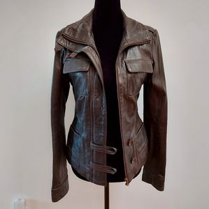 Danier Brown Leather jacket